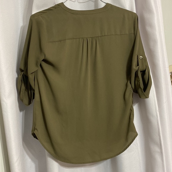 New York & Company Green Blouse Size XS - Picture 5 of 8
